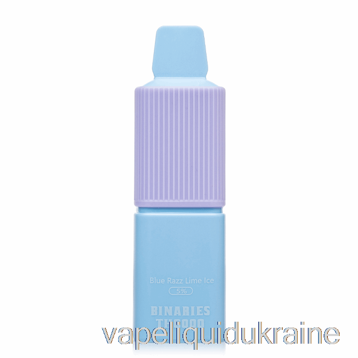 Vape Liquid Ukraine Horizon Binaries TH6000 Disposable Blue Razz Lime Ice